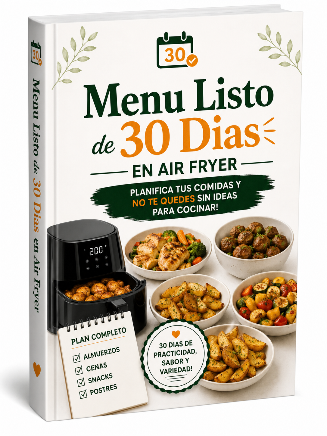Menu listo de 30 dias