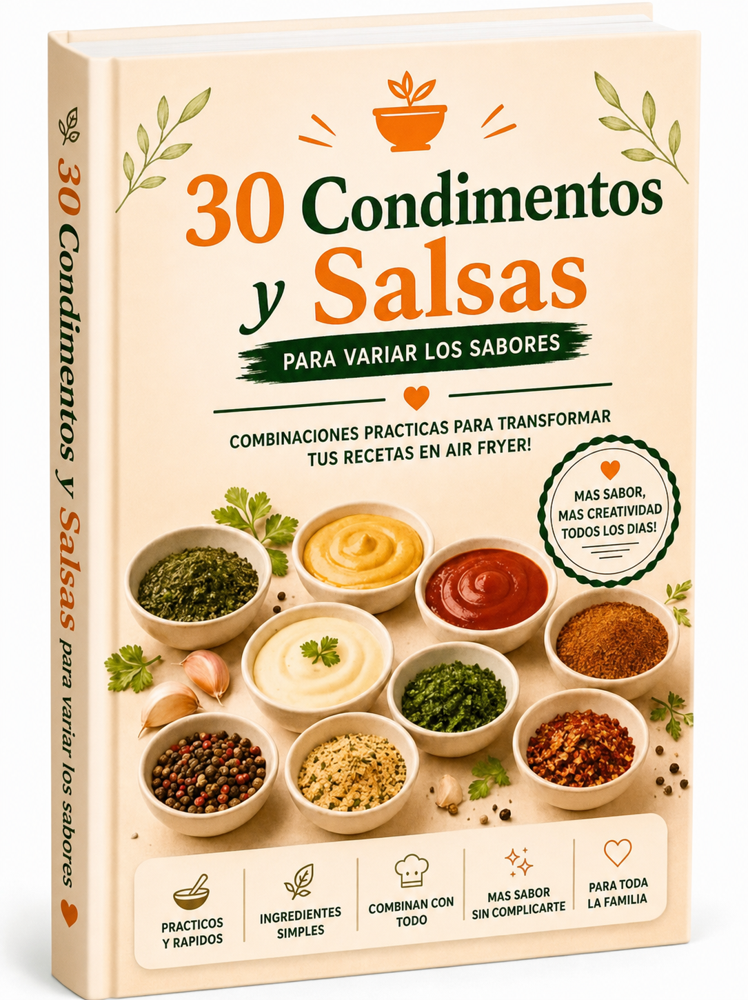 Condimentos y salsas para air fryer