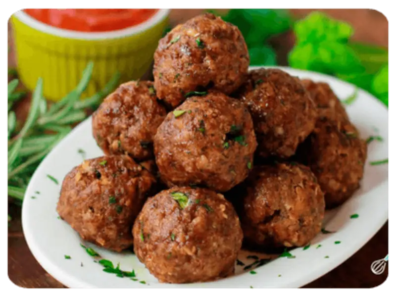 Albondigas en air fryer