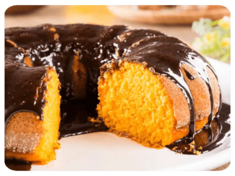 Budin con chocolate