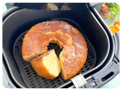 Torta en air fryer